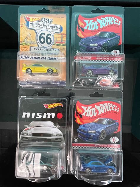 Nissan Skyline Gt R R Rlc Convention Membership Club Hot Wheels Hotwheels Hobbies Toys