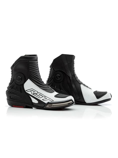 Buty motocyklowe krótkie Rst Tractech Evo III Short czarno białe