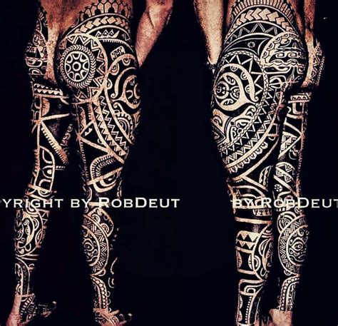 Rob Deut TheSeventhSenseTattoos Polynesian Tattoos Maori Tattoo