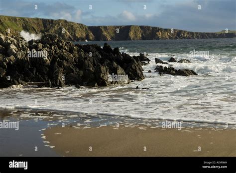 Norwick Beach On Unst Shetland Islands Scotland Stock Photo Alamy