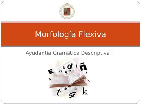 PPT Power ayudantía Morfología flexiva DOKUMEN TIPS