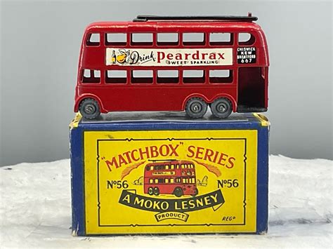 Matchbox Lesney 56a London Trollie Bus Mint Boxed All Orig N O S Ebay