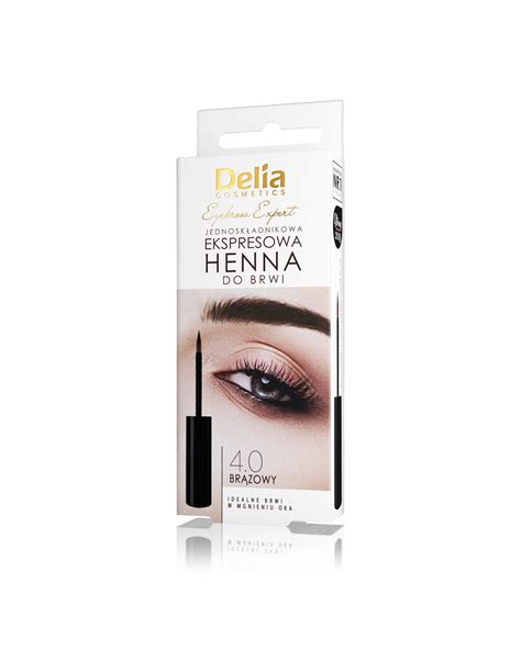 Henna do brwi I Makijaż brwi I Delia Eyebrow Expert