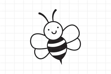 Bee Svg Cute Honey Bee Svg Cut File Cricut Cutting File