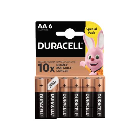 Duracell Basic Duralock Lr Aa X Alkaline Batteries Hellobatteries