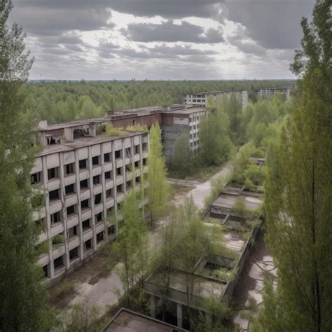 Un Gran Edificio Con Muchas Ventanas Y Muchos Rboles En Primer Plano