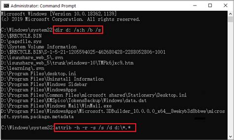 How To Show Hidden Files In Windows Using Command Prompt Hot Sex Picture