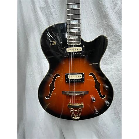 Used Epiphone Used Epiphone Joe Pass Emperor Ii Sunburst Hollow Body Electric Guitar Sunburst