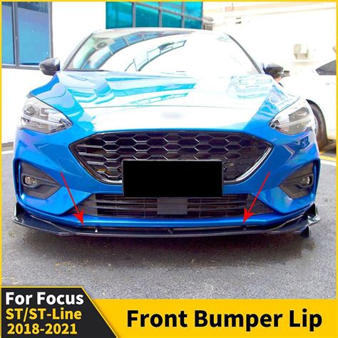 Auto Frontspoiler Lippe für Ford Focus ST ST Line 2018 2019 2021 MK4