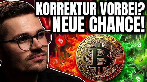 Korrektur Vorbei DAS Passiert JETZT Bei BITCOIN YouTube