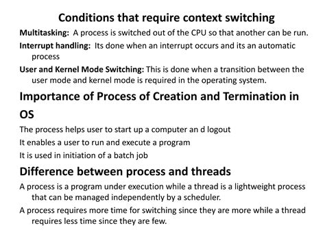 Operating System Process Pptx