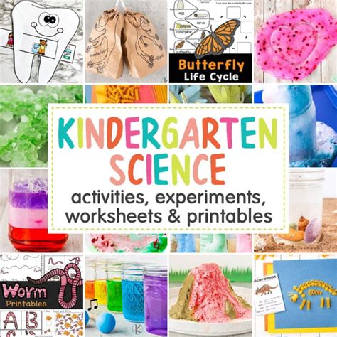 Kindergarten Science Experiments Printable Worksheets And Activities