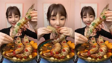 Asmr Spicy Seafood Boil Mukbang 매운 해물찜 레시피 Octopus Enoki Mushroom