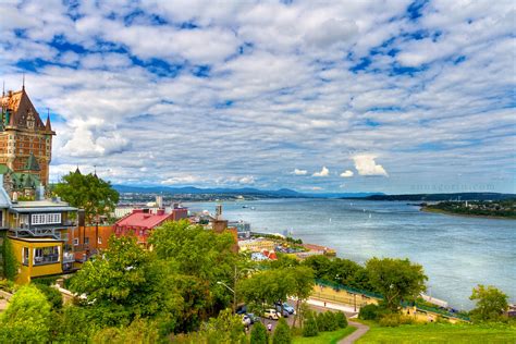 Beauty Of The St Lawrence River Quebec City Is Such A Beau Flickr