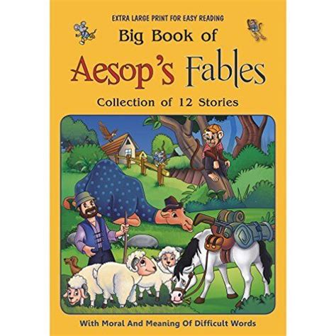 BIG BOOK OF AESOP S FABLES COLLECTION OF 12 STORIES By Shree Book