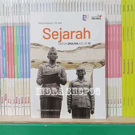 Buku Sejarah Kelas 2 XI 11 SMA Erlangga Kurikulum Merdeka Lazada