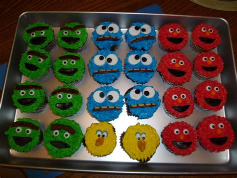 Sesame Street Cupcakes CakeCentral