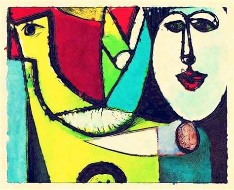 Picasso Style Abstract Faces Free Stock Photo - Public Domain Pictures