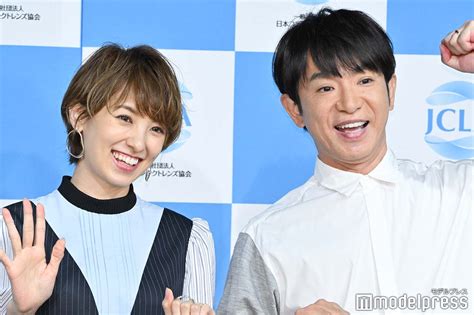 南明奈、夫・濱口優＆息子との仲良し3ショットに反響「ポーズ可愛い」「幸せいっぱい」 モデルプレス