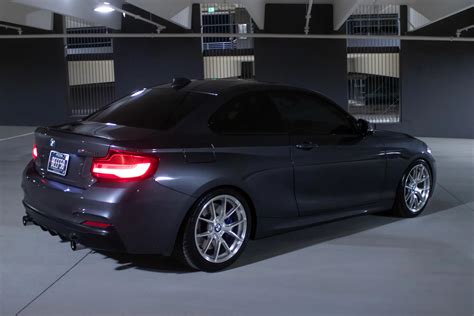 Bmw F22 Coupe 2 Series With 18 Vs 5rs Wheels In Brushed Clear