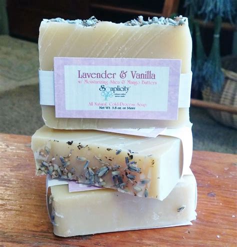 Lavender And Vanilla Soap Bar Perfect Bar If You Love Lavender Smells