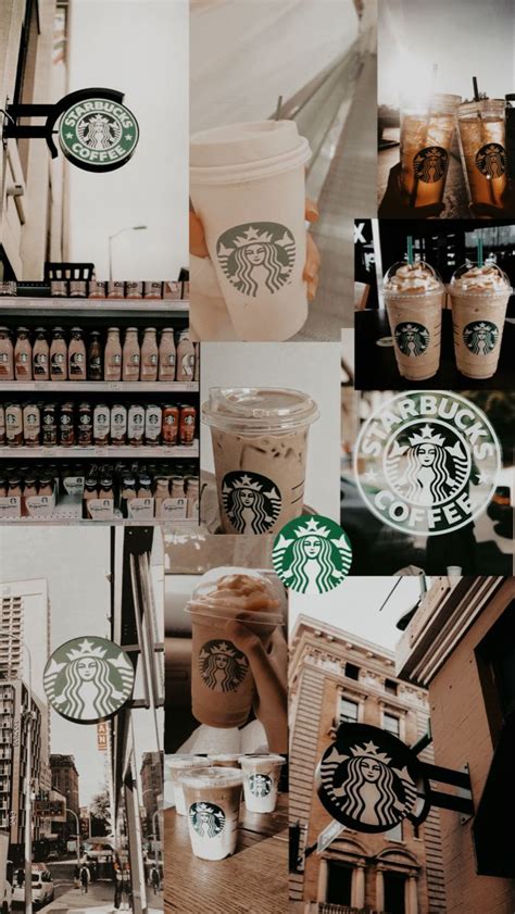 Starbucks Aesthetic Wallpaper Starbucks Hintergrund Starbucks