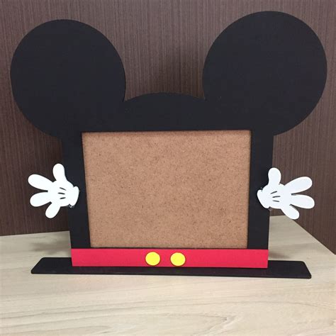 Porta Retrato Mickey Mdf Elo Produtos Especiais