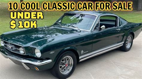 10 Classic Cars For Sale On Facebook Marketplace Youtube