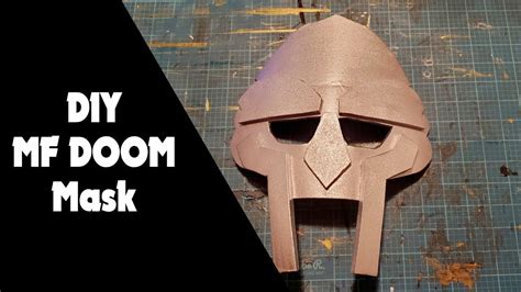 Diy Mf Doom Mask Tutorial Youtube