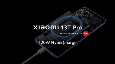 120W HyperCharge Xiaomi 13T Pro Masterpiece In Sight YouTube