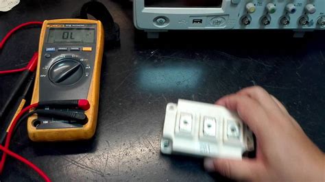 Igbt Testing Dengan Multimeter Youtube