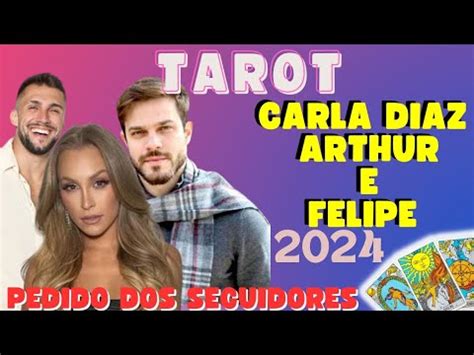 CARLA DIAZ ARTHUR PICOLI FELIPE BECARI PREVISÕES PARA 2024 TAROT