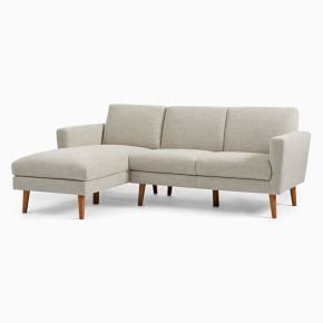 Oliver Piece Chaise Sectional Sofa With Chaise West Elm