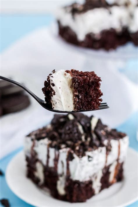 Oreo Poke Cake A Simple And Delicious Dessert Baking Up Memories