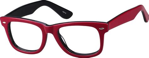 Red Square Glasses 638718 Zenni Optical Square Glasses Zenni Optical Zenni