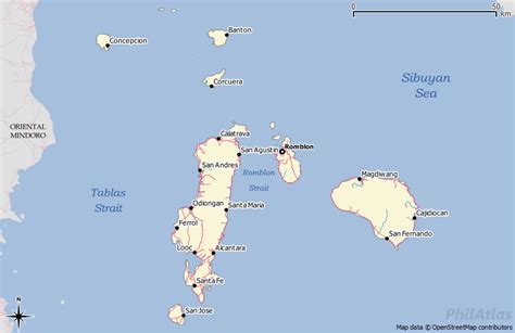 Tablas Island Map