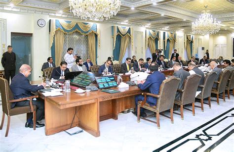 Prime Minister Muhammad Shehbaz Sharif Chairs A High Level Review