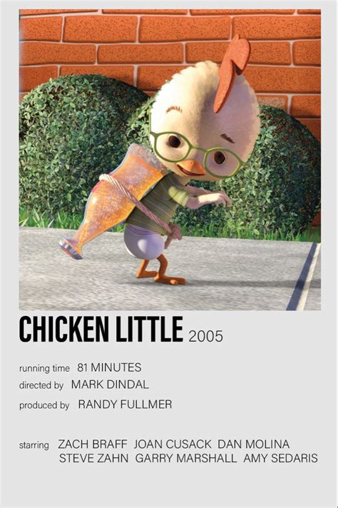 chicken little (2005) movie poster in 2024 | Disney movie posters, Film ...