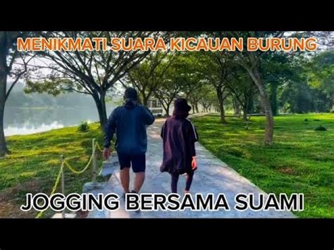 Jogging Track Di Pinggir Telaga Tirta Pertamina Sembari Menikmati