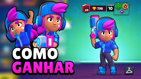 Como Ganhar A Skin Da Shelly Estelar No Brawl Stars Em 2022 Youtube