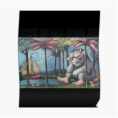 Where the Wild Things Are Cover Art Premium Matte Vertical Poster sold ...