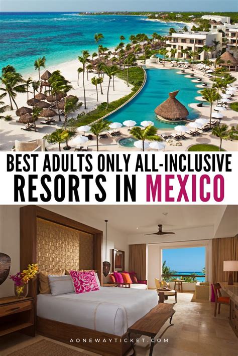 The 16 Best Adults Only All Inclusive Resorts In Mexico A One Way Ticket Best All Inclusive