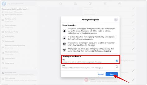 How To Post Anonymously In A Facebook Group Group Leads Blog