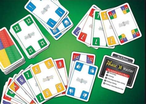 Printable Rules For Phase 10 Card Game