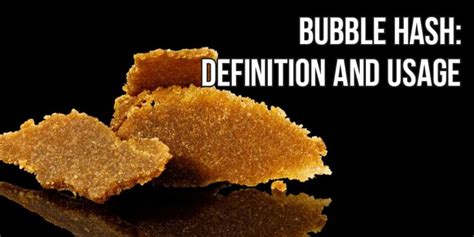 Bubble Hash Definition And Usage Ape Premium Cannabis