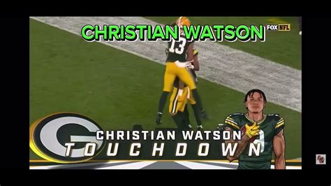 Christian Watson Green Bay Packers Fantasy Football YouTube