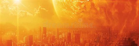 Summer Heat Texture Background Hot Wave In City Mockup Heatwave Blur