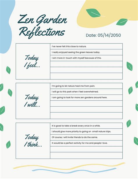 Diary Templates In Word Free Download