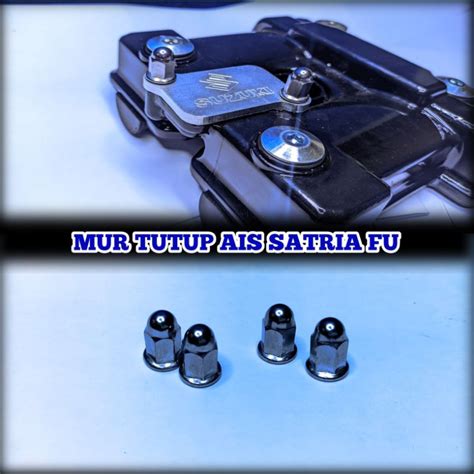 Jual MUR TUTUP AIS SATRIA FU CHROME Shopee Indonesia