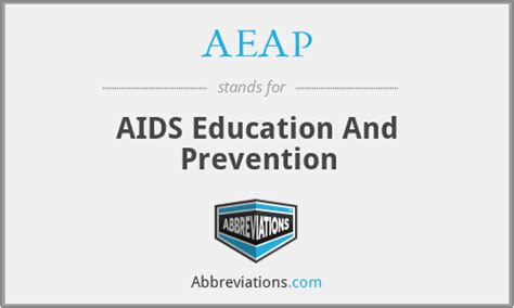 What Is The Abbreviation For Aids Education And Prevention